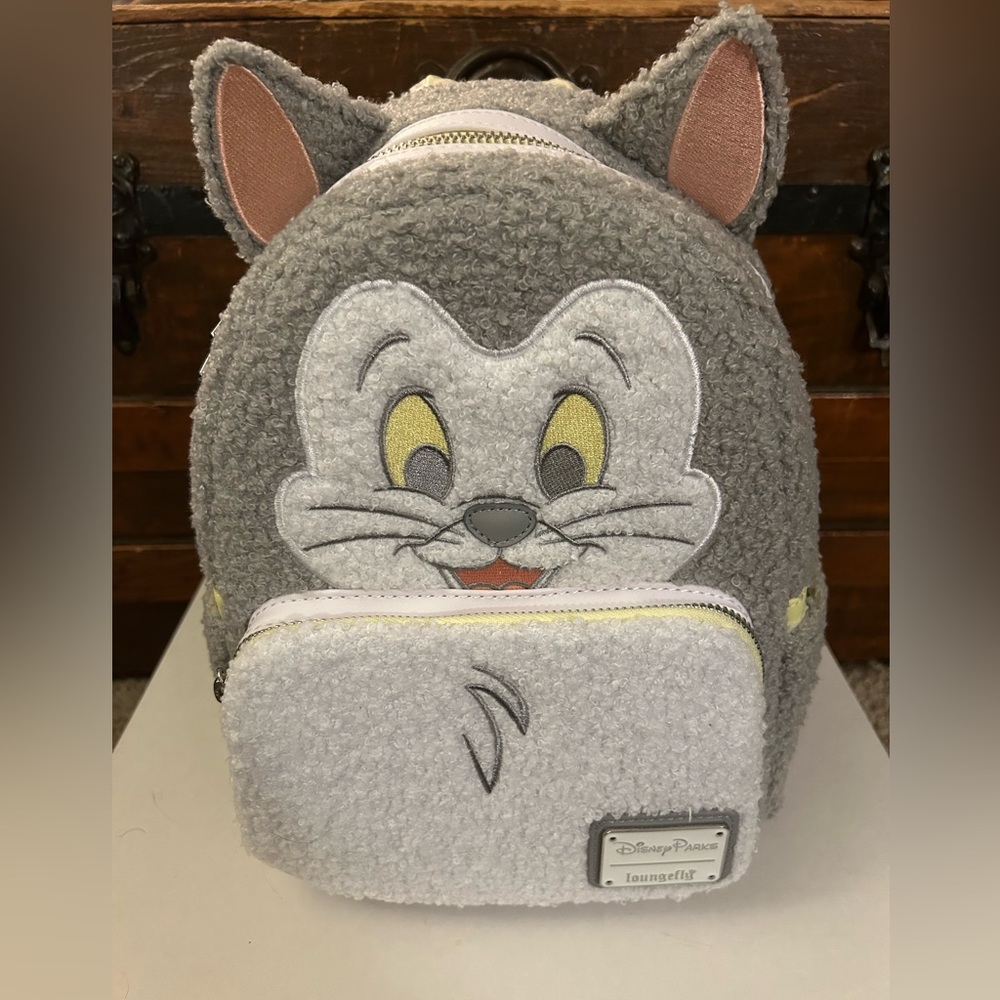 Disney Parks Loungefly Pinocchio’s Figaro Mini Backpack - NWT
